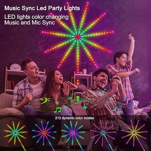 LED Fireworks Light