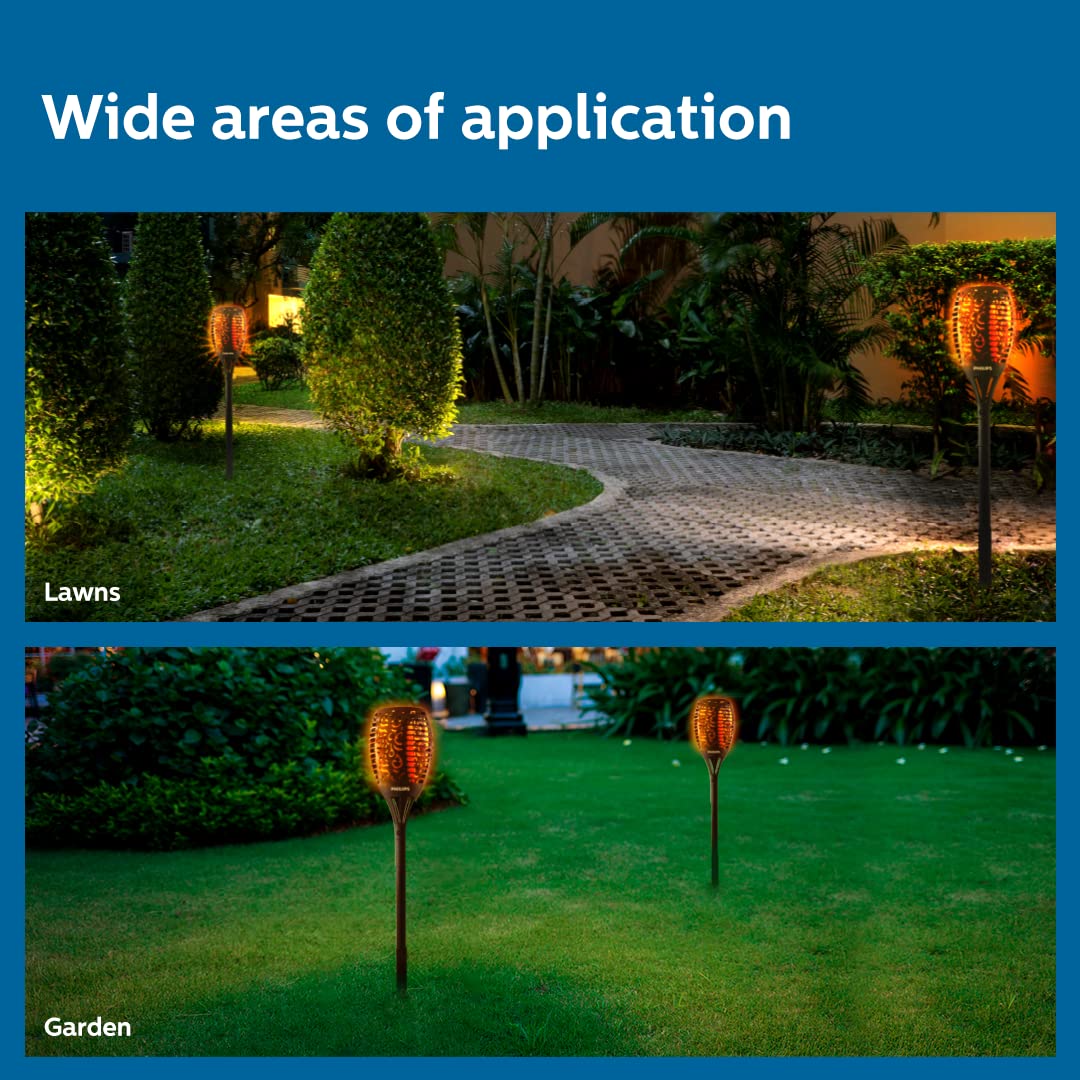 96 LED Solar Flame Light