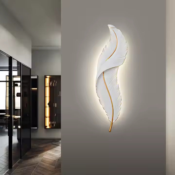 Decorative Premium Design Feather Lamp for Wall Decoration, Living Room