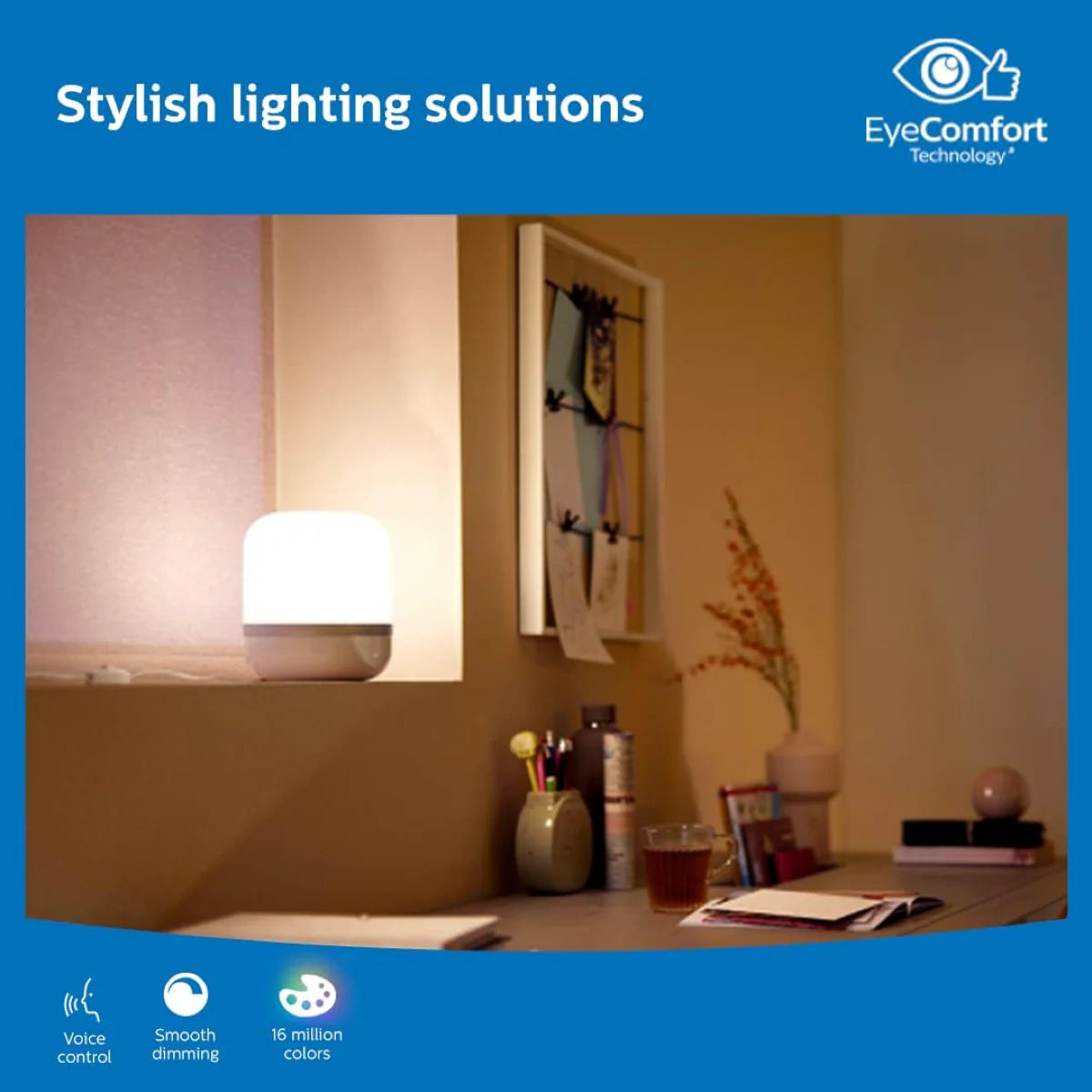 Philips Wifi Enabled Smart LED Hero Table Lamp