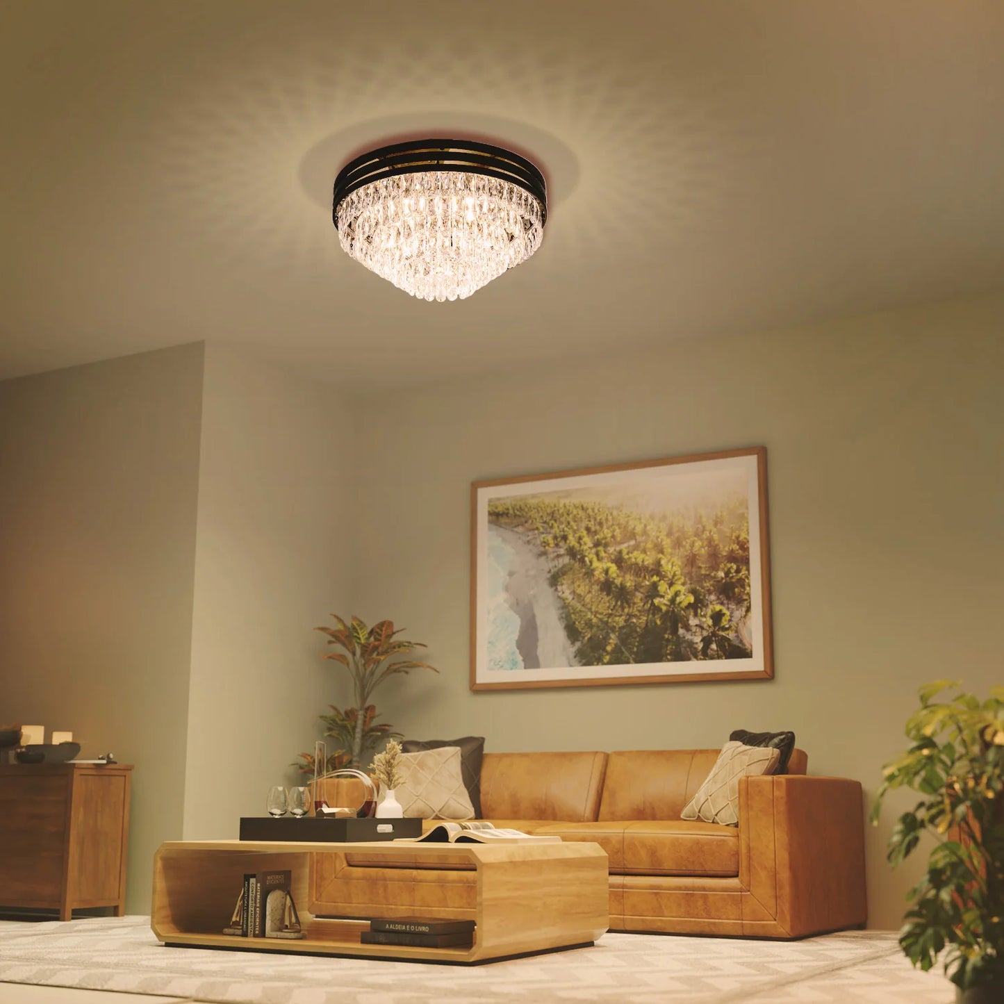Crystal Naica Ceiling Chandelier