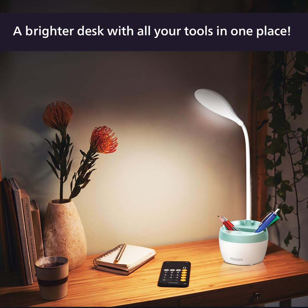 Table Lamp with organizer