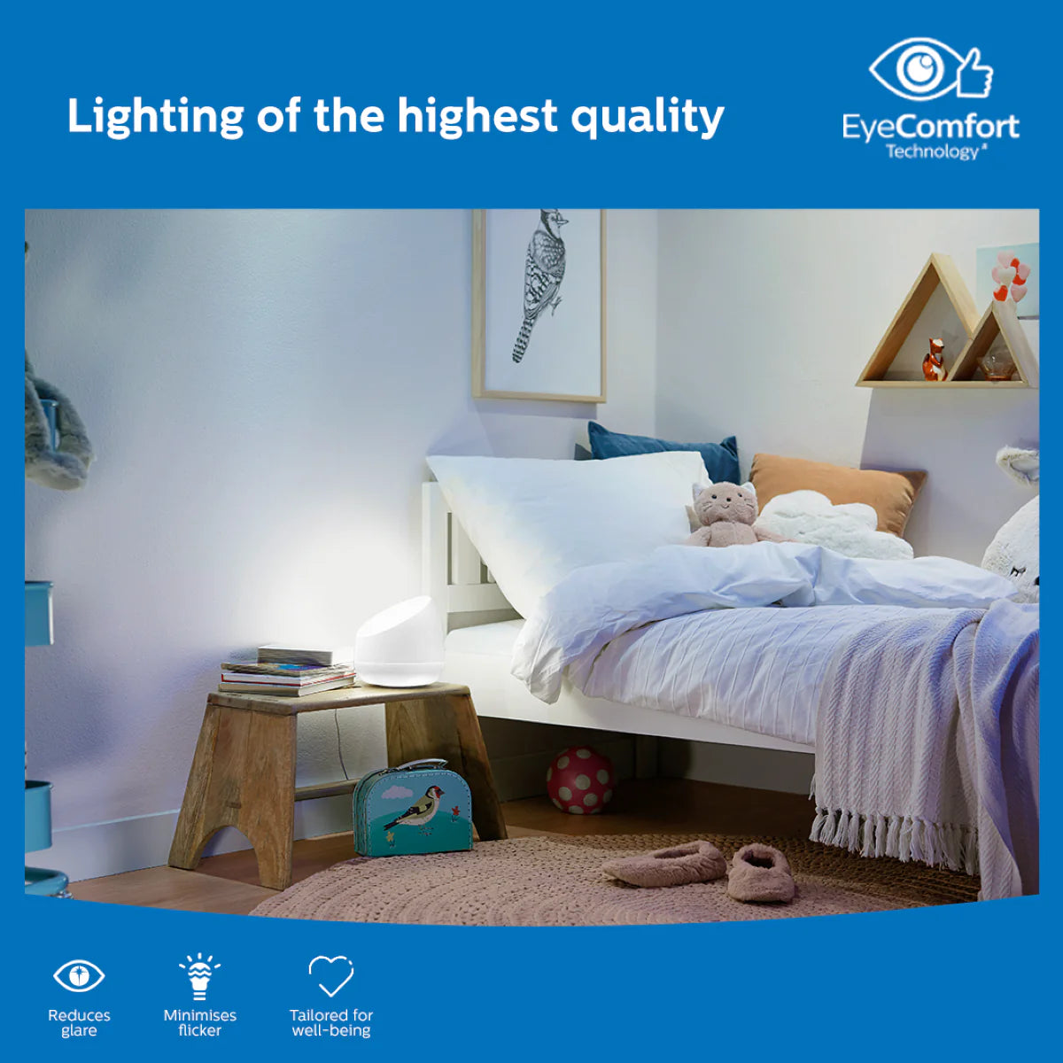 Philips Wifi Enabled Smart LED Squire Table Lamp