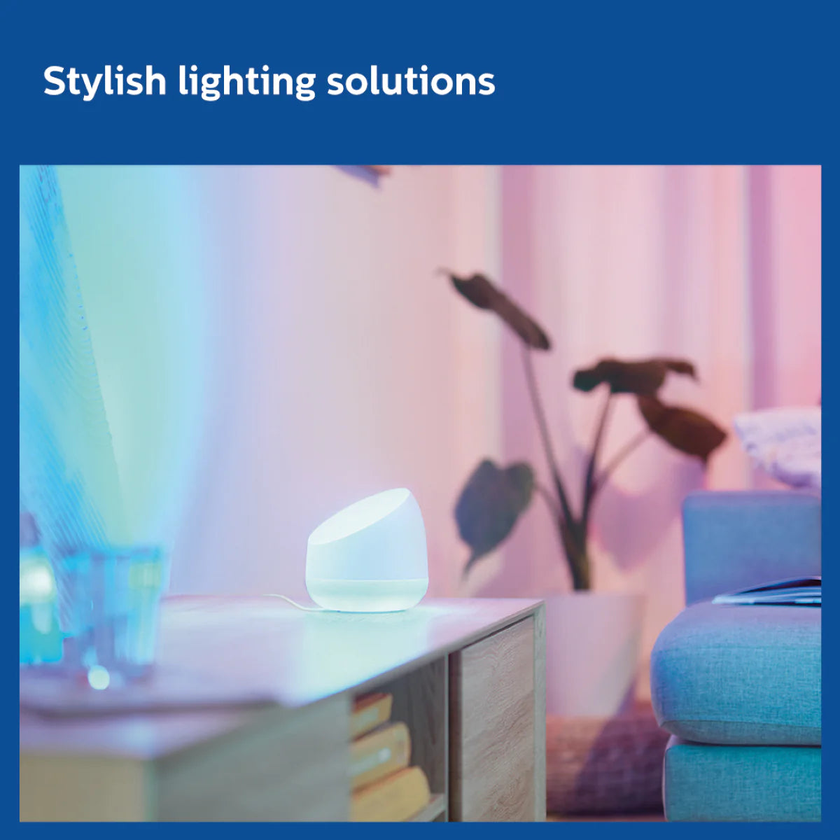 Philips Wifi Enabled Smart LED Squire Table Lamp