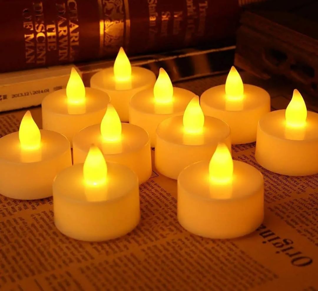 Flameless & Smokeless Decorative Candles Led Tea Light