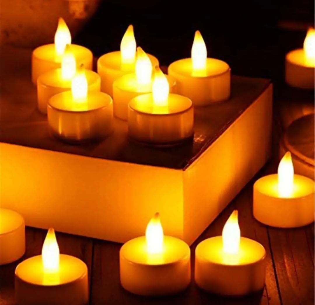 Flameless & Smokeless Decorative Candles Led Tea Light