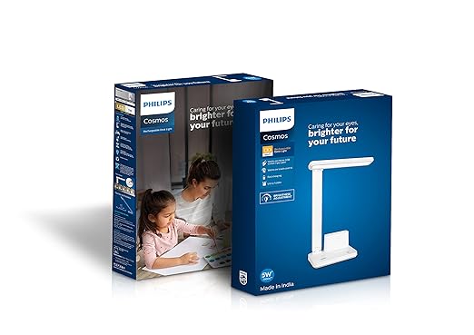 Philips Cosmos Desk Light Rechargeable Table Lamp - White